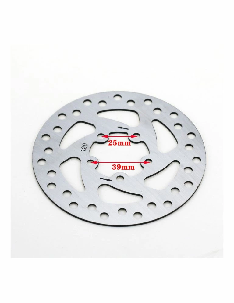 Framsida -Cyklar Försäljningsbutik 120mm bakre bromsskiva med 5 hal xiaomi m365 pro 1 768x993 1