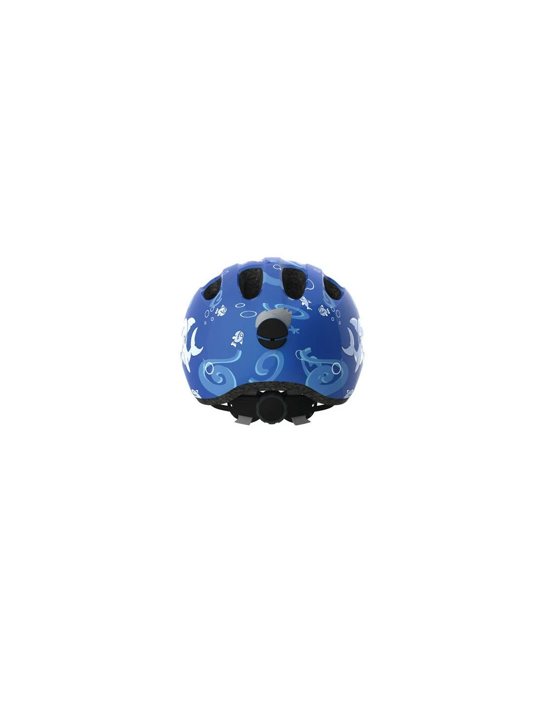 ABUS HJÄLM SMILEY 2.0 BLUE SHARKY (45-50 CM) GRÖNT SPÄNNE 4 ABUS HJÄLM SMILEY 2.0 BLUE SHARKY (45-50 CM) GRÖNT SPÄNNE - Bild 2