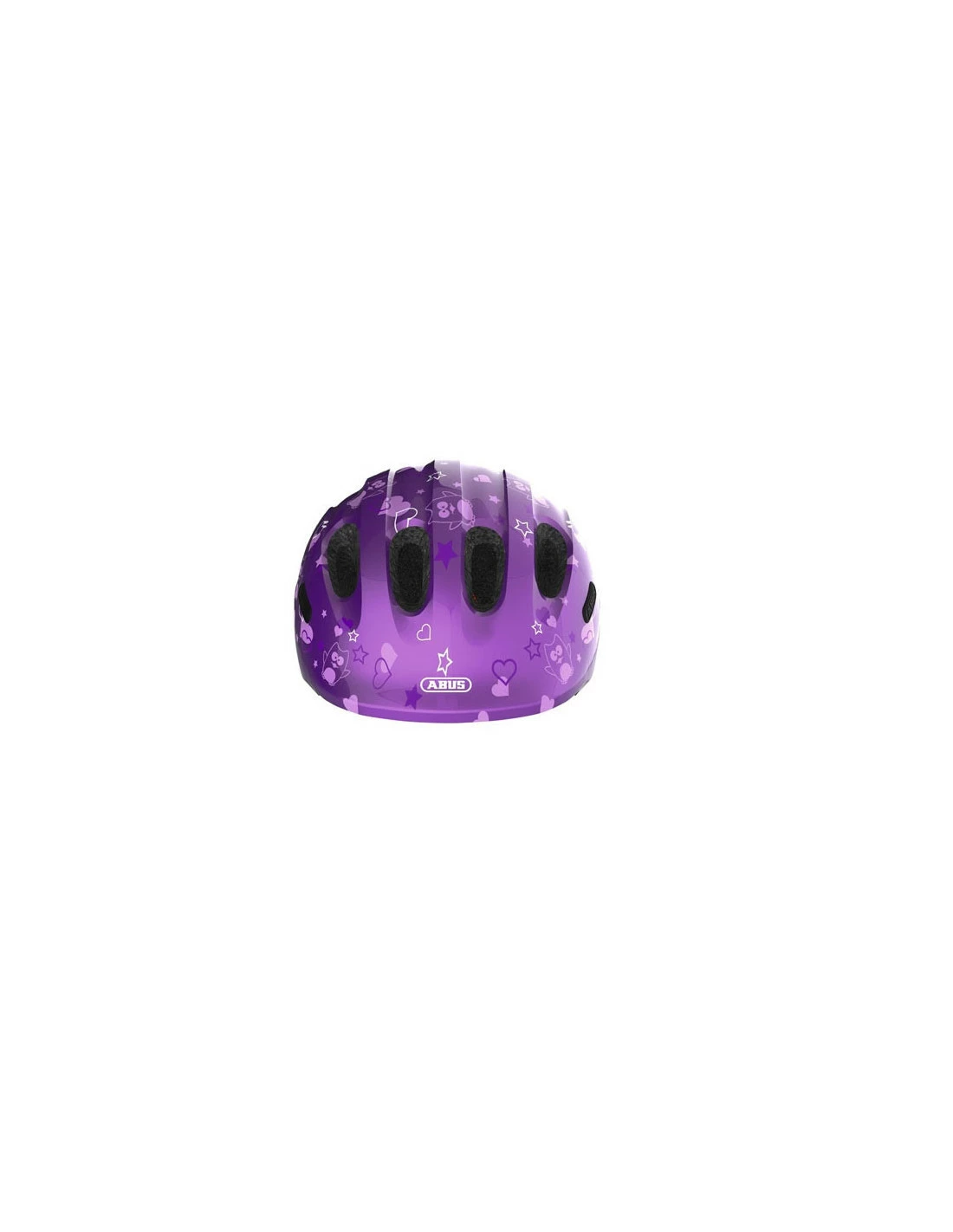 ABUS HJÄLM SMILEY 2.0 PURPLE STAR (45-50 Cm) GRÖNT SPÄNNE 3 ABUS HJÄLM SMILEY 2.0 PURPLE STAR (45-50 Cm) GRÖNT SPÄNNE