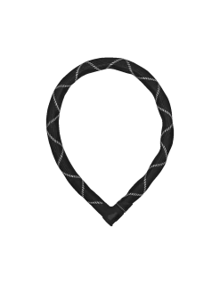 ABUS STEEL-O-FLEX IVEN 8200/85CM, 25 MM, SVART