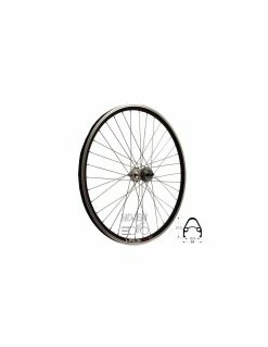 BAKHJUL FIXIE ETRTO 622x18, SVART