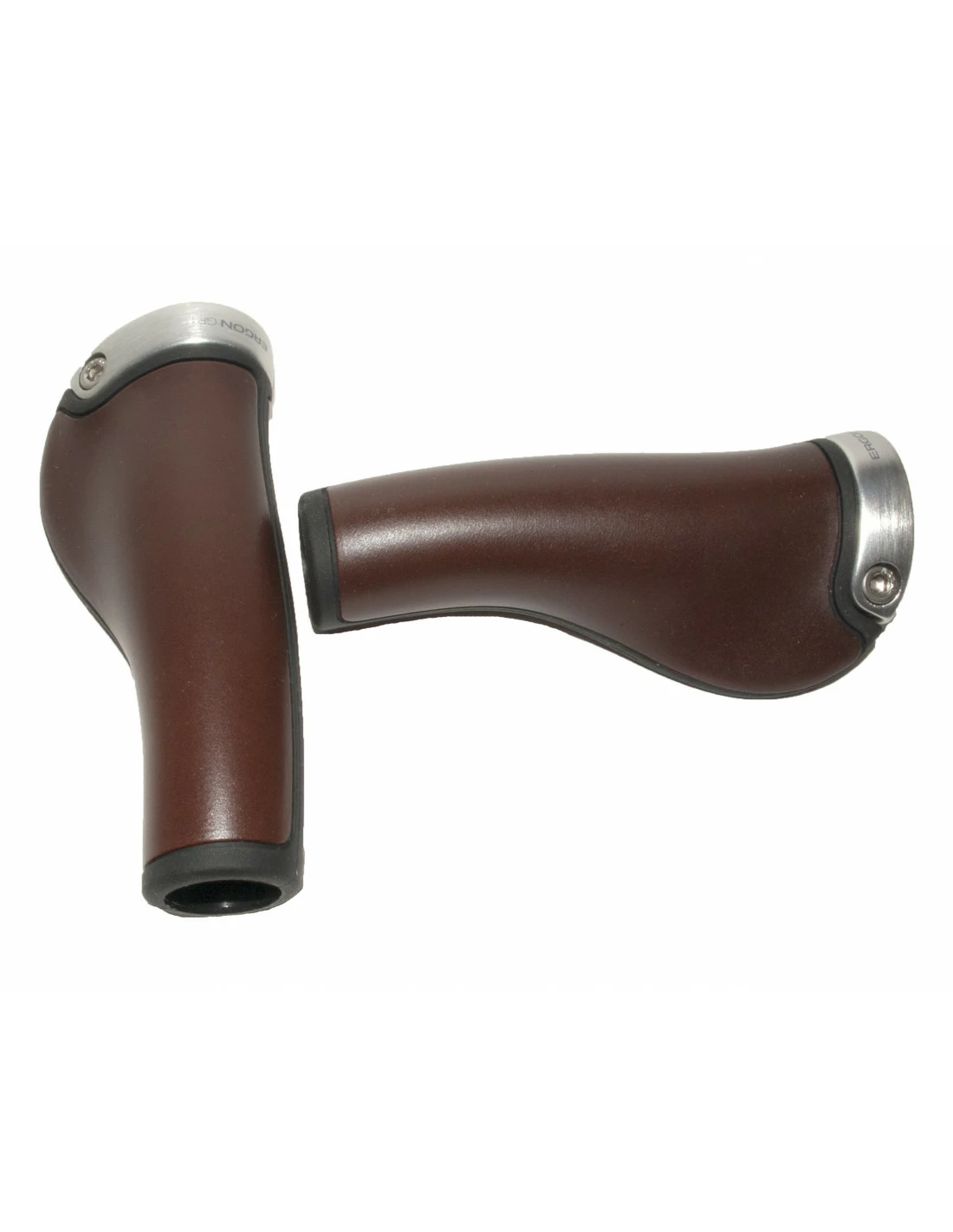 Brooks Handtag Ergo Grip 130/130 Brunt/silver 3 Brooks Handtag Ergo Grip 130/130 Brunt/silver