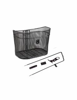 CYKELKORG FRAM SVART ORIGINAL, SPECTRA MONTERAD PÅ CRESCENT MONARK KOMPL M FÄSTE