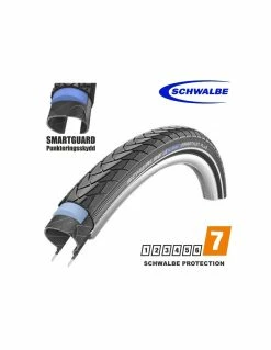 DÄCK 37-622 MARATHON PLUS SVART REFLEX SMARTGUARD