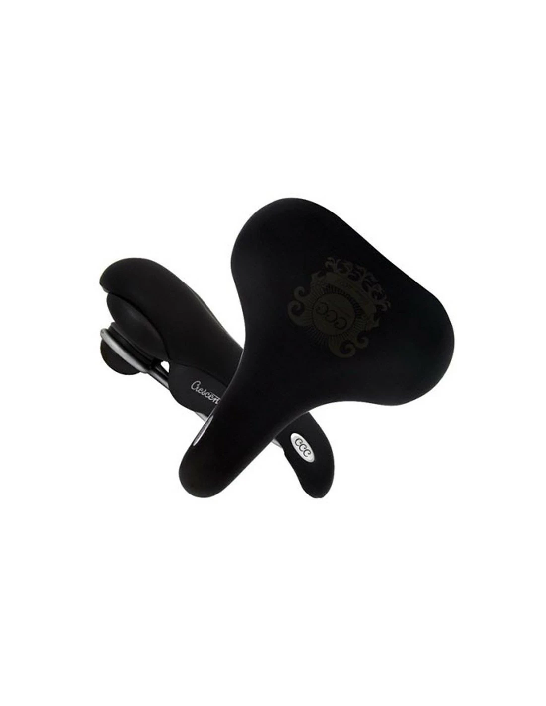 DAMSADEL CLASSIC CRUISER GEL, SVART 3 DAMSADEL CLASSIC CRUISER GEL, SVART