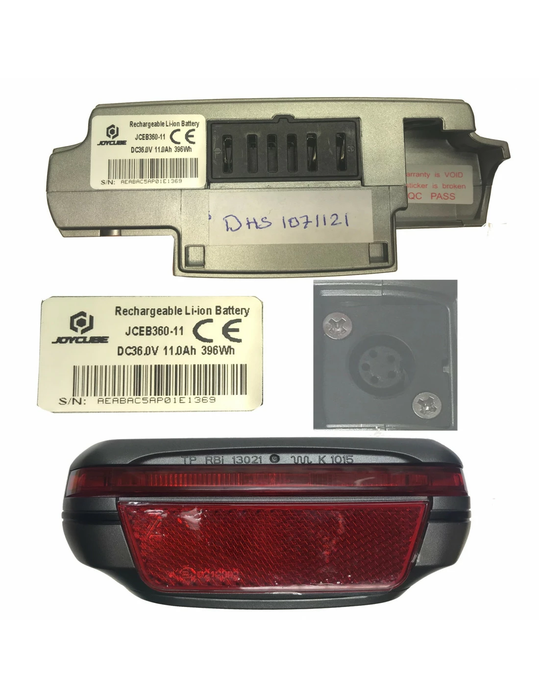 E-bike Malmö Batteri, Phylion SF-03, 36V/11Ah 4 E-bike Malmö Batteri, Phylion SF-03, 36V/11Ah - Bild 2