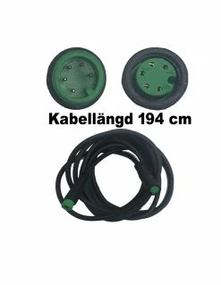 E-bike Malmö Kabel Från Kontrollenhet Till Display, 2000mm