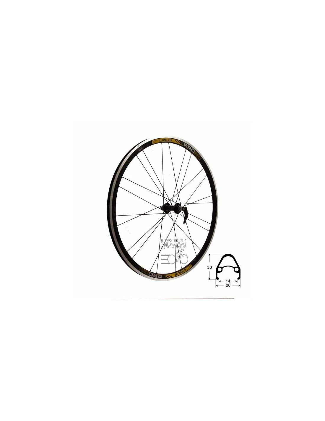 FRAMHJUL RACER PRO EXR 622-13 3 FRAMHJUL RACER PRO EXR 622-13