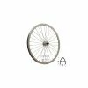 Framhjul Single Speed Dubbelbottnad Mutter, 32 Ekrar Silver 622 Mm