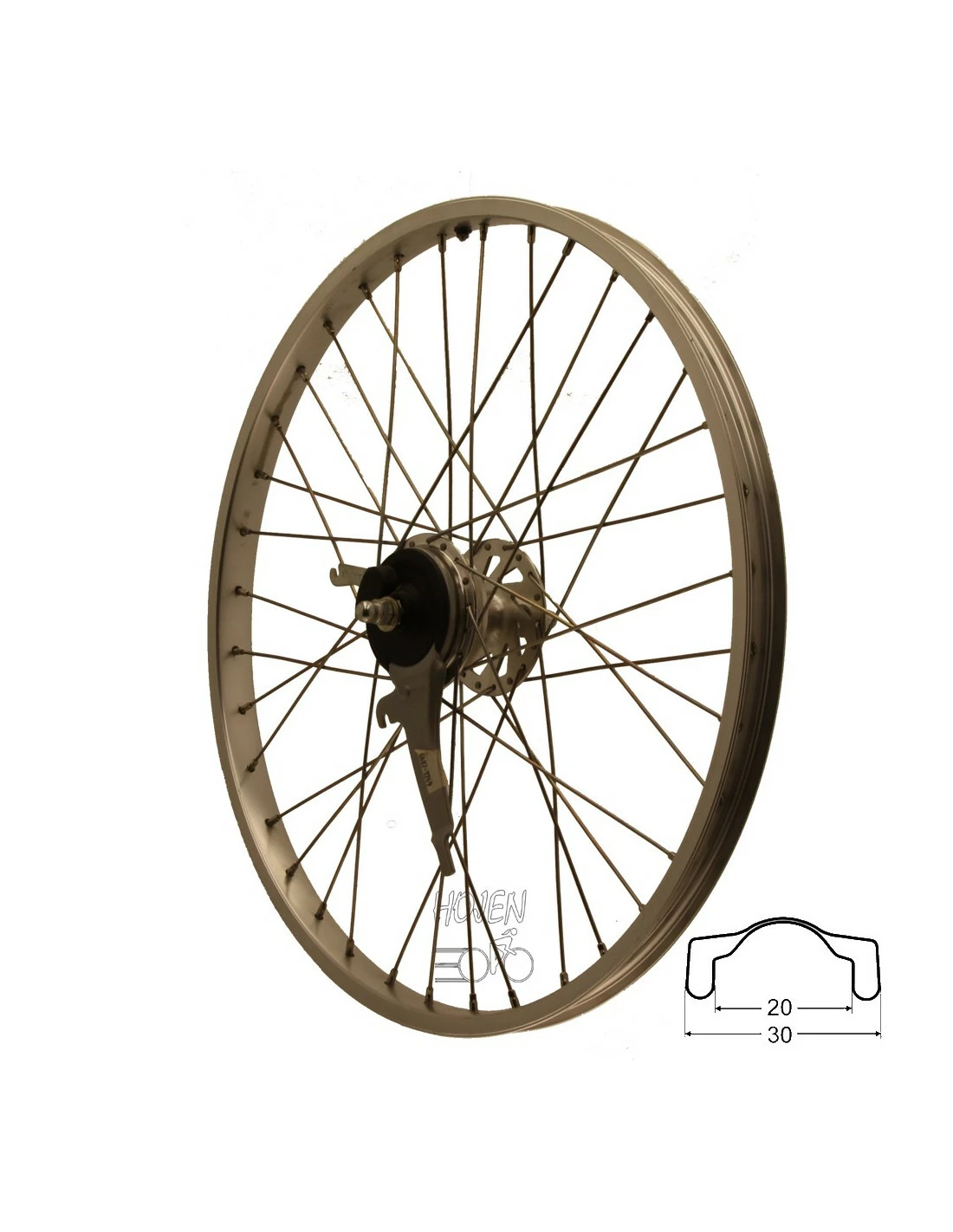 FRAMHJUL TRANSPORT 24" 3 FRAMHJUL TRANSPORT 24"