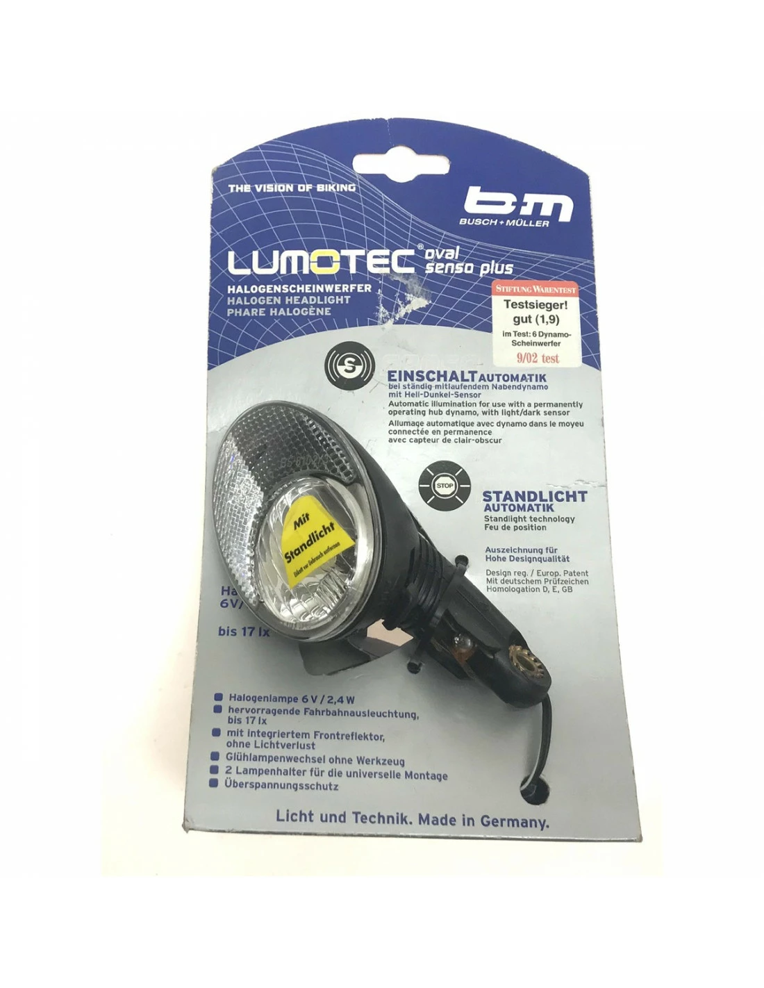 FRAMLAMPA B&M LUMOTECH, LED ARC Auto (m Fäste) 3 FRAMLAMPA B&M LUMOTECH, LED ARC Auto (m Fäste)