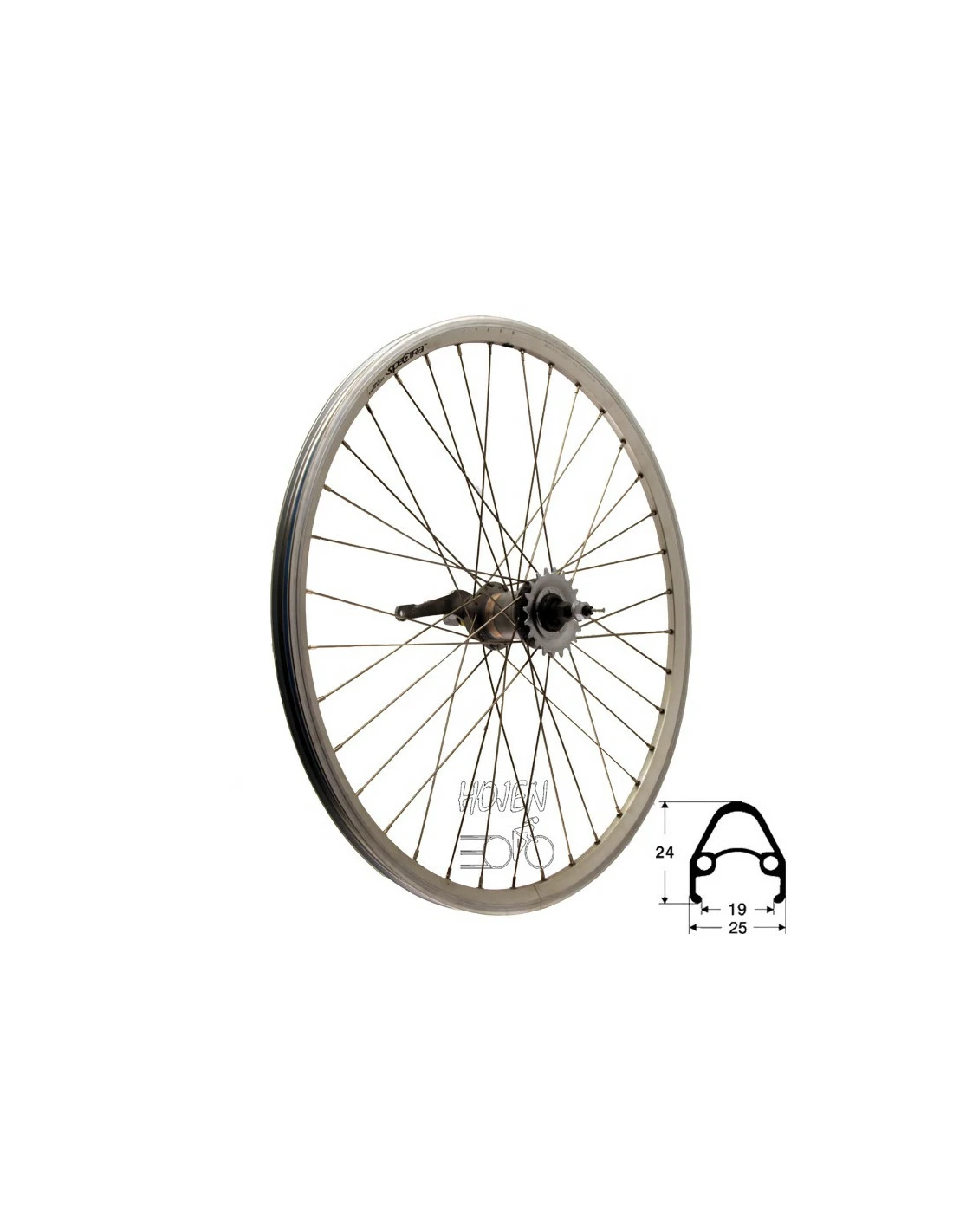 HJUL BAK 55919 DB/SI NEXUS®3, RD/SHIMANO® 36H 248MM EKER 3 HJUL BAK 55919 DB/SI NEXUS®3, RD/SHIMANO® 36H 248MM EKER