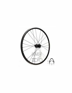 Hjul Fram 622-15 Fluenta Race, TEC 24h Vikt: 945 G Svart