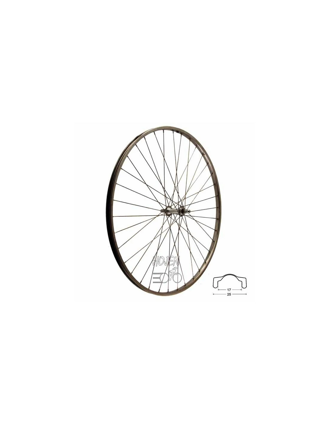 HJUL FRAM 630-20 ROSTFRI FA, SILVER 3 HJUL FRAM 630-20 ROSTFRI FA, SILVER