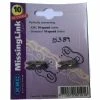 Kedjelås KMC Missing Link Pinnlängd 5,88 Mm, Förp/2st Silver 10-vxl -Cyklar Försäljningsbutik kedjelas kmc missing link pinnlangd 5 88 mm forp 2st silver 10 vxl