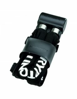 Kryptonite Lås Vikbart 695, 6mm X 95cm Med Ramfäste