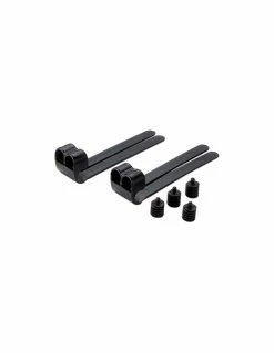 LÅSFÄSTE CLICK 3 SVART, RD/BASTA EXTRA LÅNG 2ST PER FÖRPACKNING