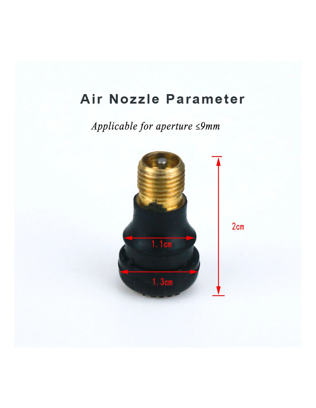 LUFTMUNSTYCKE FÖR SLANG (HINDRAR LUFTFÖRLUST) 3 LUFTMUNSTYCKE FÖR SLANG (HINDRAR LUFTFÖRLUST)
