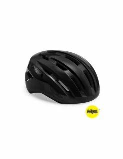 MET HELMET Active/Crossover MILES MIPS (52-58) BLACK/SVART