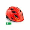 MET Helmet Elfo Green Buckle Red/Glossy Unisize (46-53 Cm) GRÖNT SPÄNNE