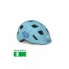 MET Helmet Hooray Pale Blue Hippo/Glossy S (52-55cm) GRÖNT SPÄNNE -Cyklar Försäljningsbutik met helmet hooray pale blue hippo glossy s 52 55cm