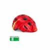 MET Helmet Hooray Red Zebra/Glossy S (52-55 Cm) GRÖNT SPÄNNE -Cyklar Försäljningsbutik met helmet hooray red zebra glossy s 52 55 cm