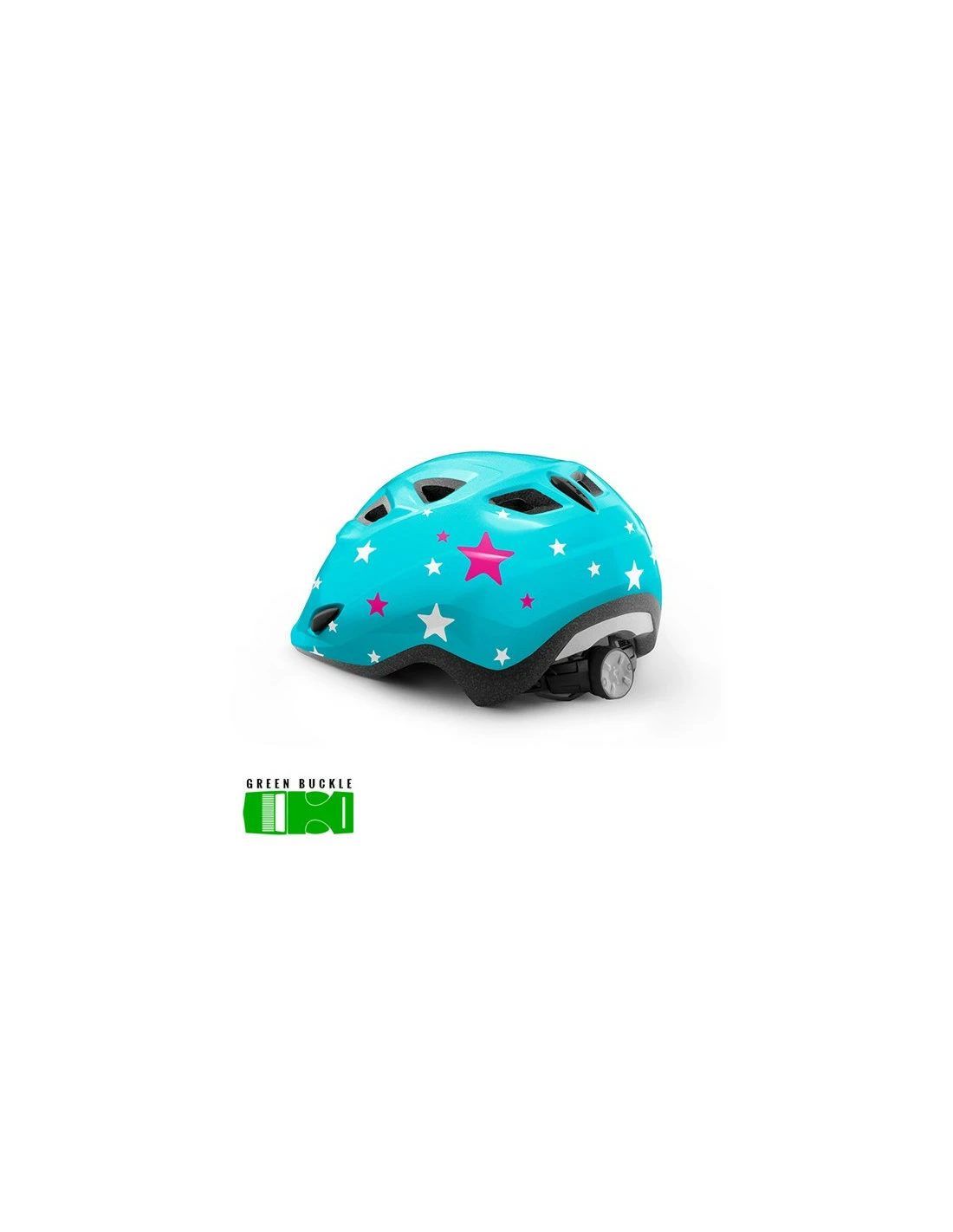 MET HELMET Kids ELFO GREEN 46-53BLUE UNICORN GLOSSY 5 MET HELMET Kids ELFO GREEN 46-53BLUE UNICORN GLOSSY - Bild 3
