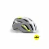 MET Helmet Road Vinci MIPS L (58-61 Cm) Gray -Cyklar Försäljningsbutik met helmet road vinci mips l 58 61 cm gray safety yellow glossy