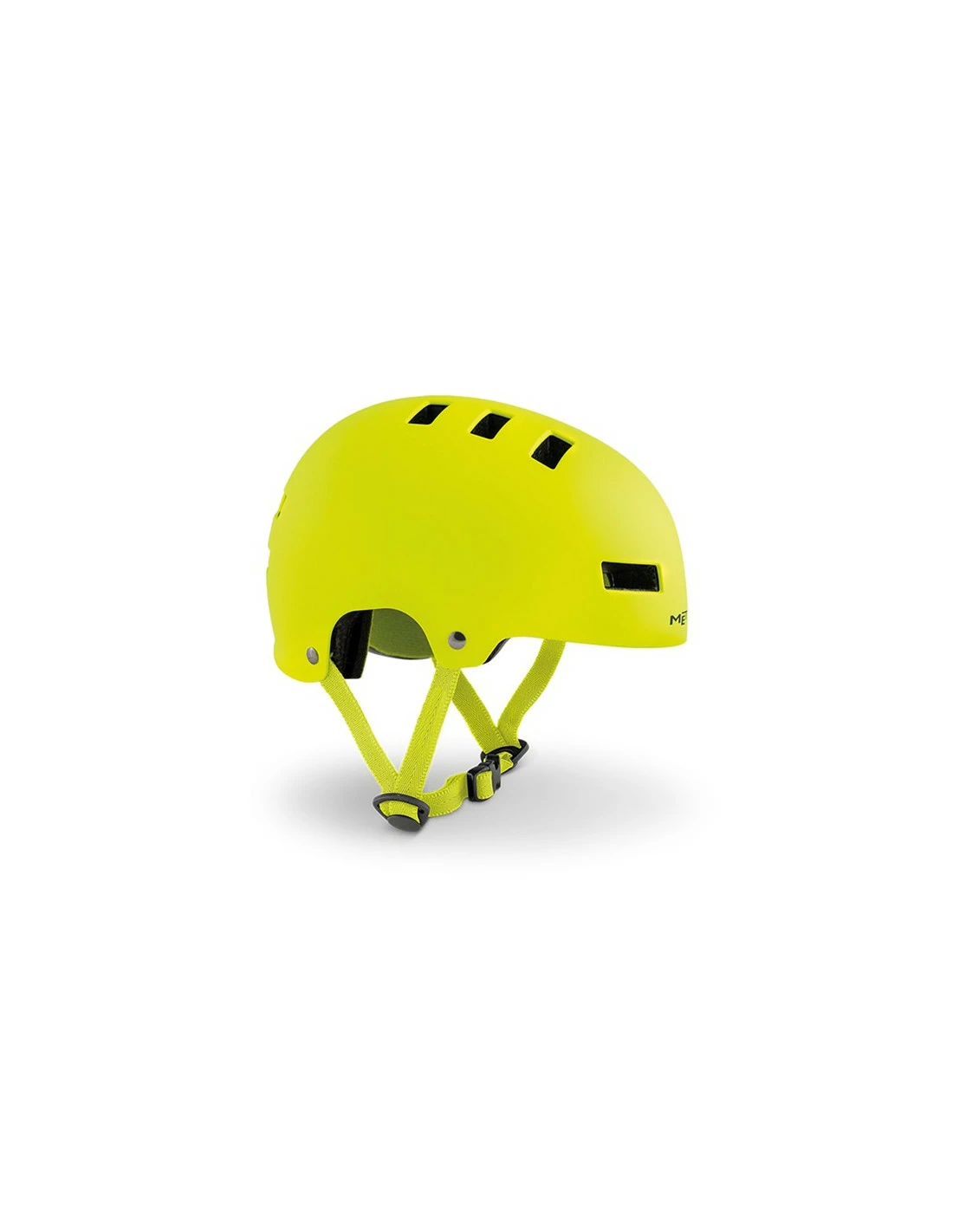 MET Helmet Youth YoYo S (51-55 Cm) Safety Yellow 3 MET Helmet Youth YoYo S (51-55 Cm) Safety Yellow