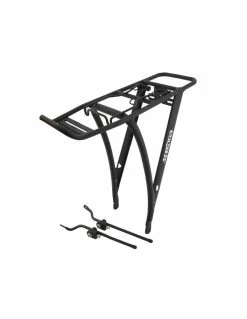 PAKETHÅLLARE 622 SVART, SPECTRA ALUMINIUM INKL.FÄSTSATS