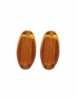 Reflex Eker Oval Orange (2st), Spectra Hella Snäppfäste