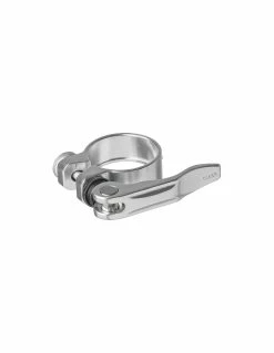 SADELRÖRSKLAMMA 318 MM QR SI, TEC ALUMINIUM MED SNABBKOPPLING VIKT: 50 G
