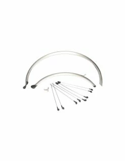 SKÄRMSET 60/559 SILVER, PLAST INKL STAG OCH TILLBEHÖR