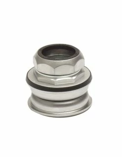 STYRLAGER 1 1/8 SEMI INTEGRER, FÖR GÄNGAT GAFFELRÖR SILVER