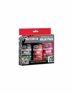 Value Pack Finish Line Premium Bike Care Inkl.120ml EcoTech/Dry/Bikewash Kon.